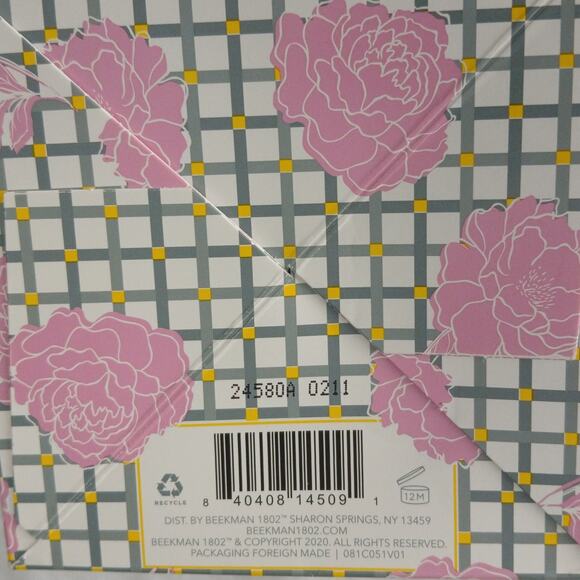 NIB Beekman 1802 PEONY BLUSH 16 oz Whipped Body Cream USA MADE Cruelty-Free - Picture 7 of 9